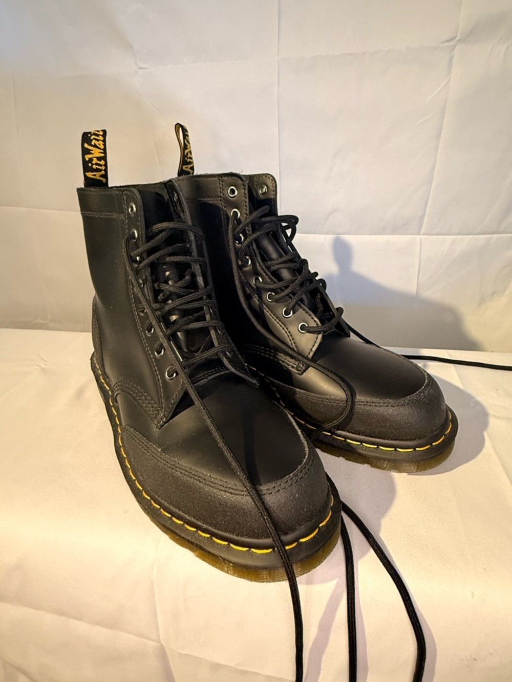 Dr. Marten’s 1460 GUARD PANEL LEATHER LACE UP BOOTS M Sz13
